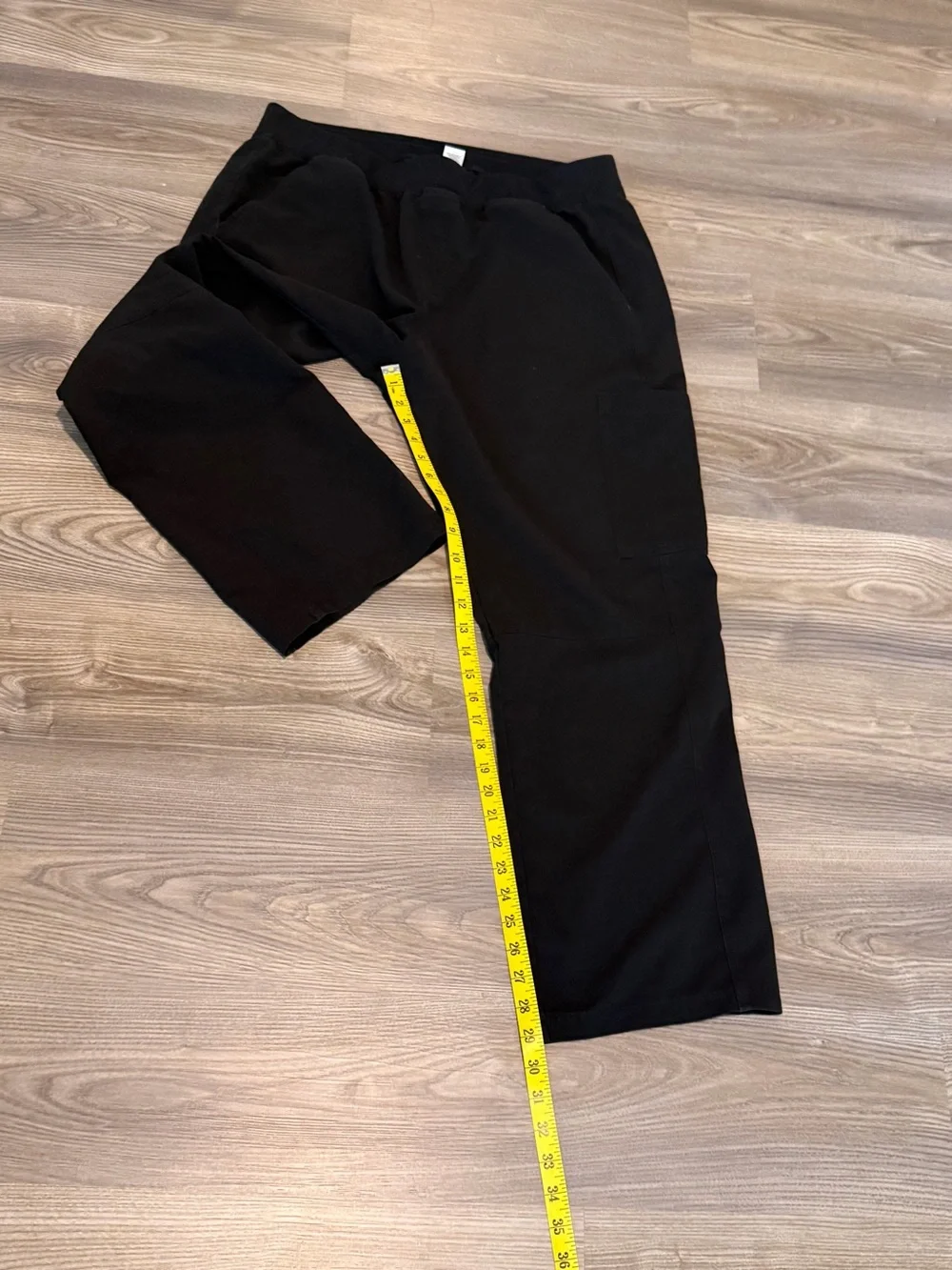 Figs Axim Straight Leg Black Scrub Pant Mens size XL